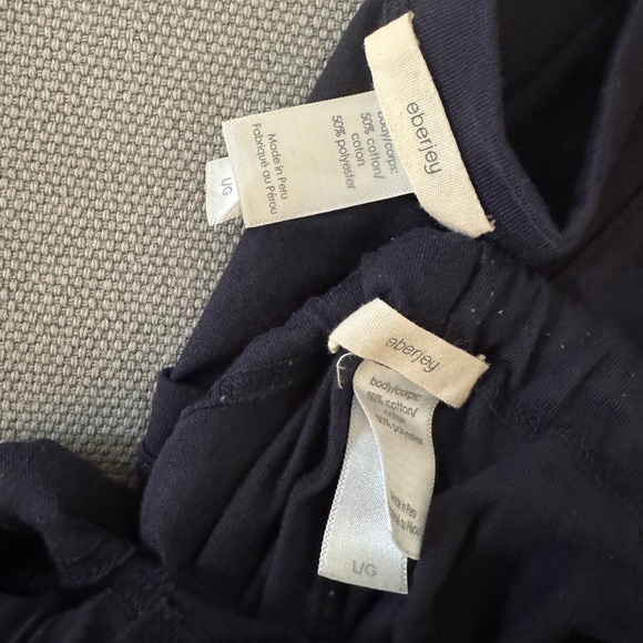 Eberjey Gisele Slouchy PJ Pajama Lounge Set Navy - Picture 7 of 7